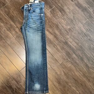 Levi's Classic Indigo Straight Jeans Boys 8 slim.